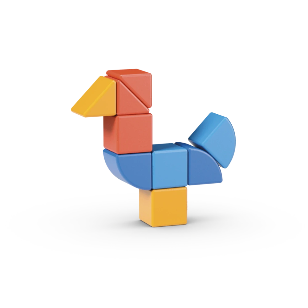Geomag Magicube Shapes 9 dílků