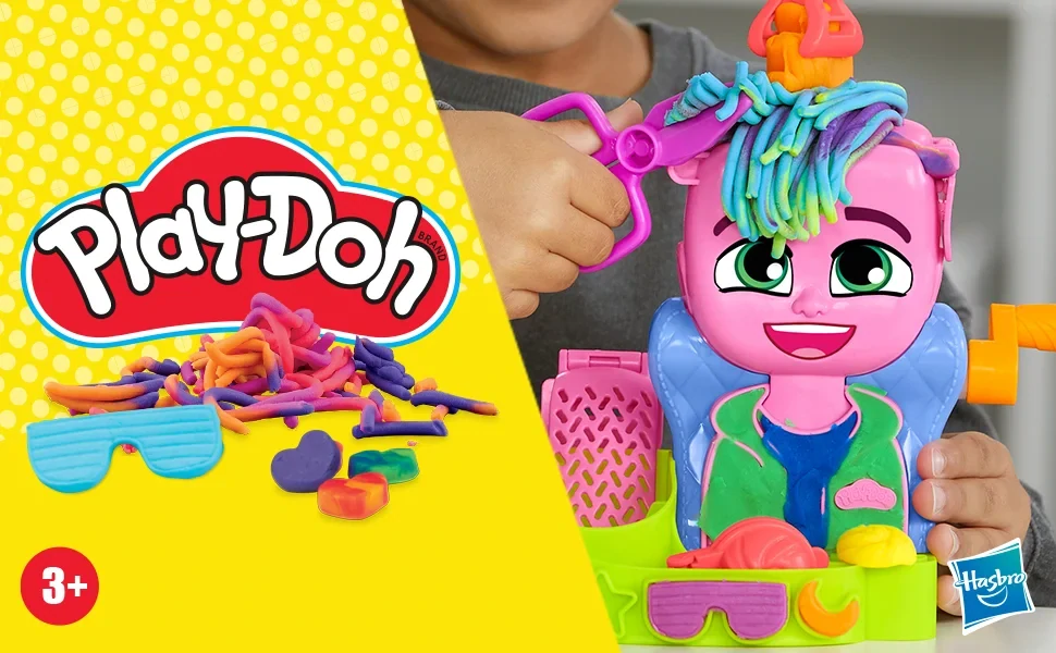 HASBRO - Play-Doh Bláznivé kadeřnictví