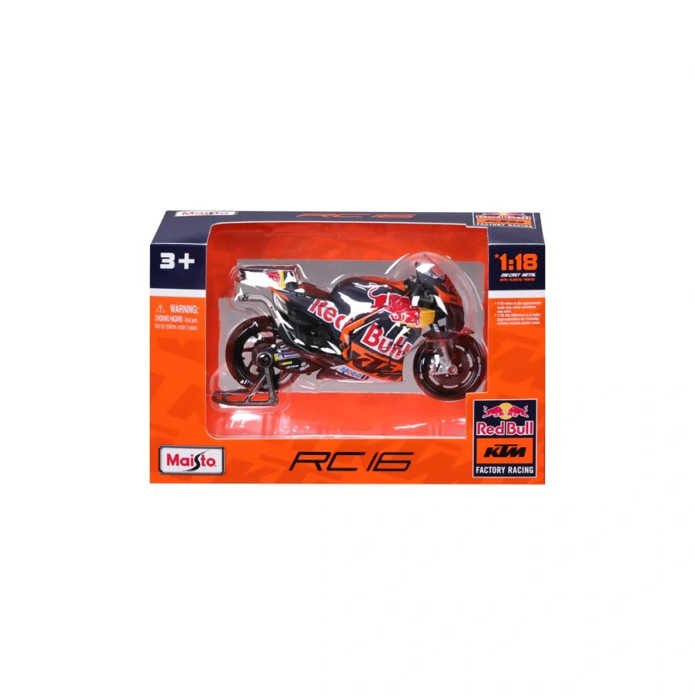 Maisto - Motocykl, Red Bull KTM Factory Racing 2023, 33 Brand Binder, 1:18