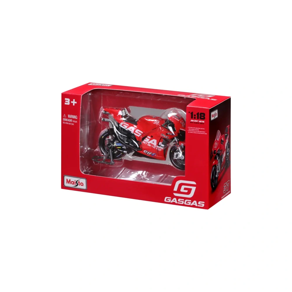 Maisto - Motocykl, GASGASFactory Racing Tech3 2023, 37 Augusto Fernandez, 1:18