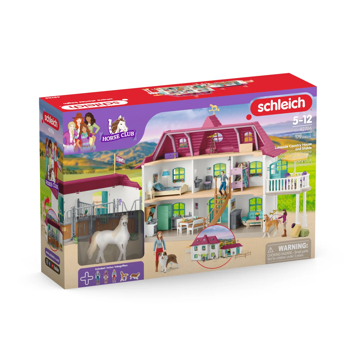 Schleich 42706 Venkovský dům a stáj u jezera