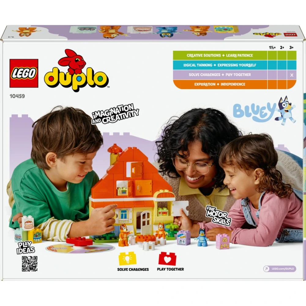LEGO® DUPLO® 10459 Dům Bluey a paměťová hra