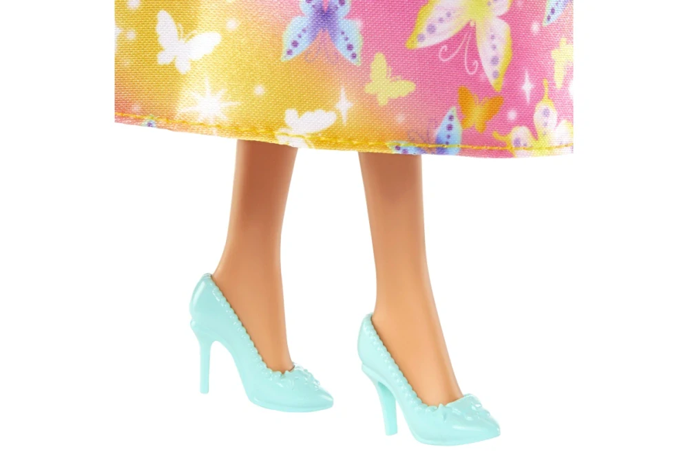 Mattel Barbie Pohádková princezna - Žlutá HRR09