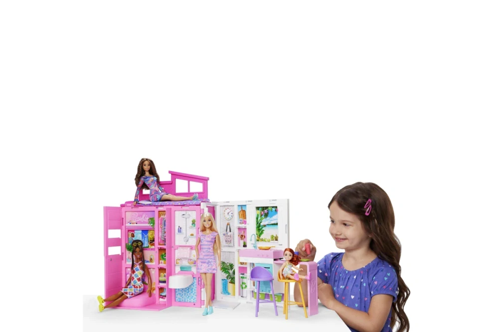 Mattel Barbie Domek s panenkou HRJ77