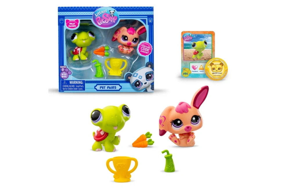 Littlest Pet Shop 2 figurky - 4 druhy assort.