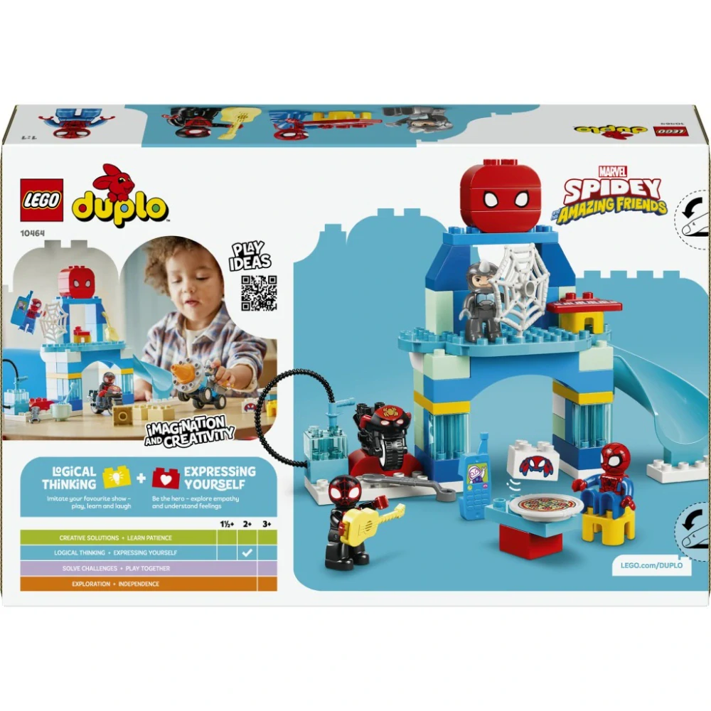 LEGO® DUPLO® ǀ Disney 10464 Spideyho tým a pavoučí základna