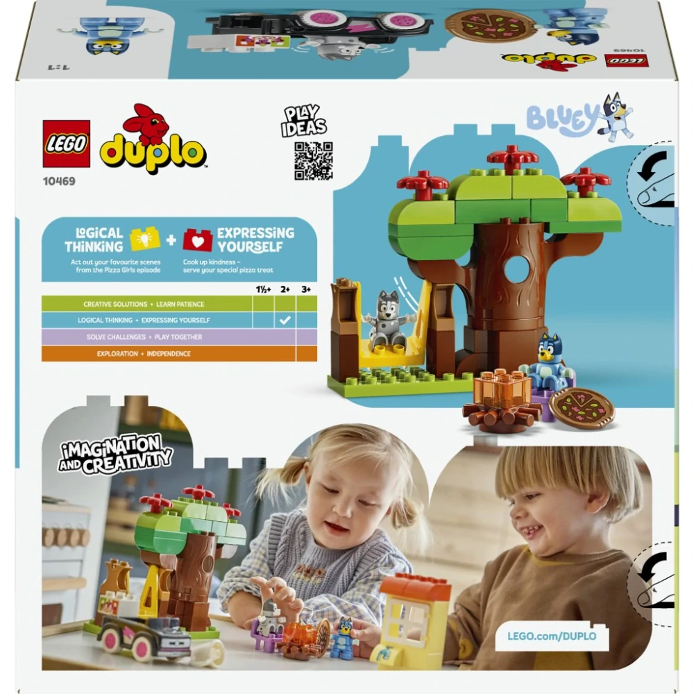 LEGO® DUPLO® 10469 Muffin, Bluey a rozvoz pizzy