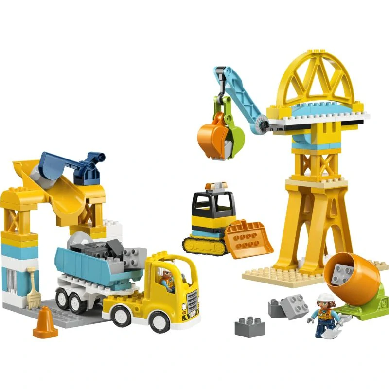 LEGO® 10476 DUPLO® Staveniště a vozidla 3 v 1