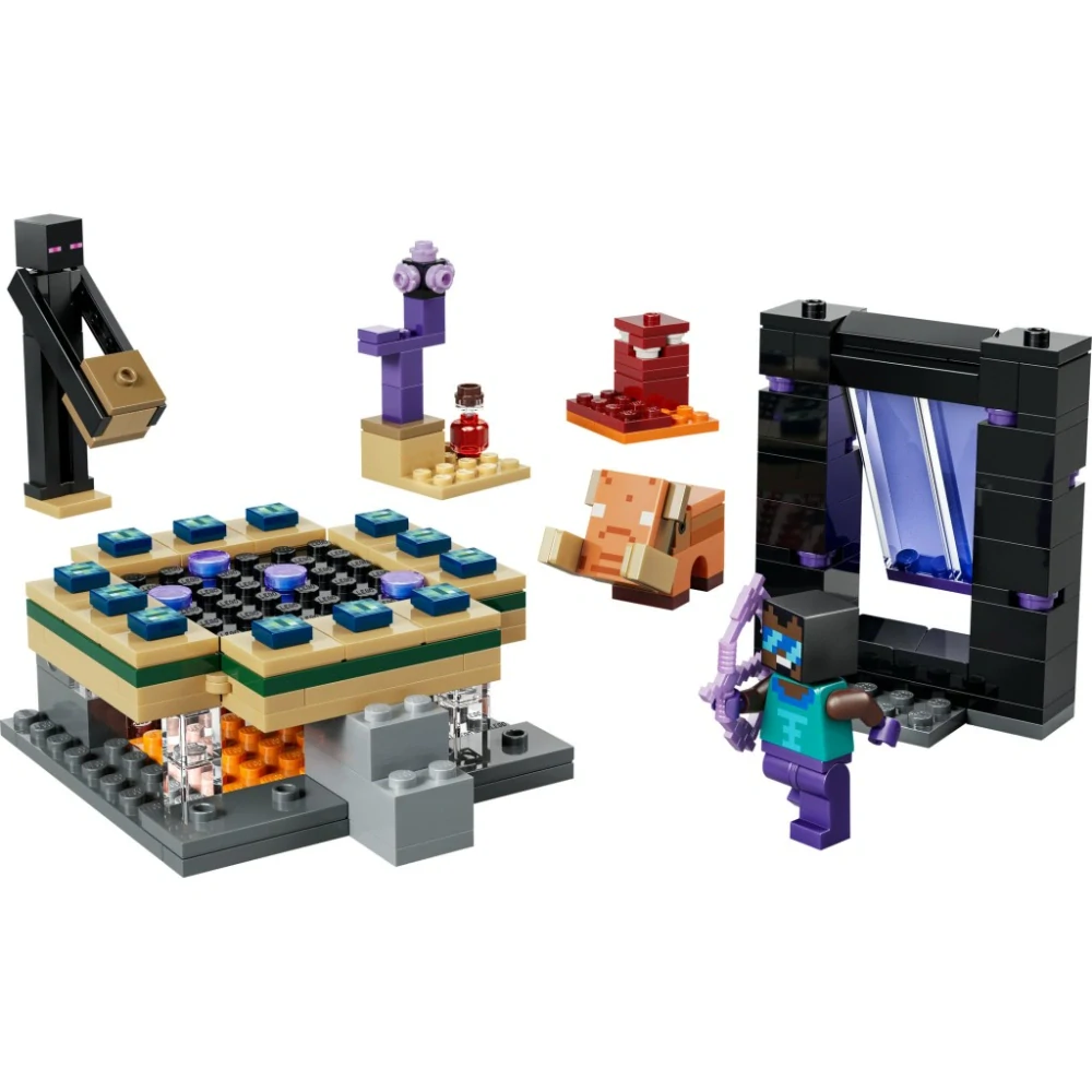 LEGO® 21584 Minecraft® Cesta portálem do Netheru a Endu