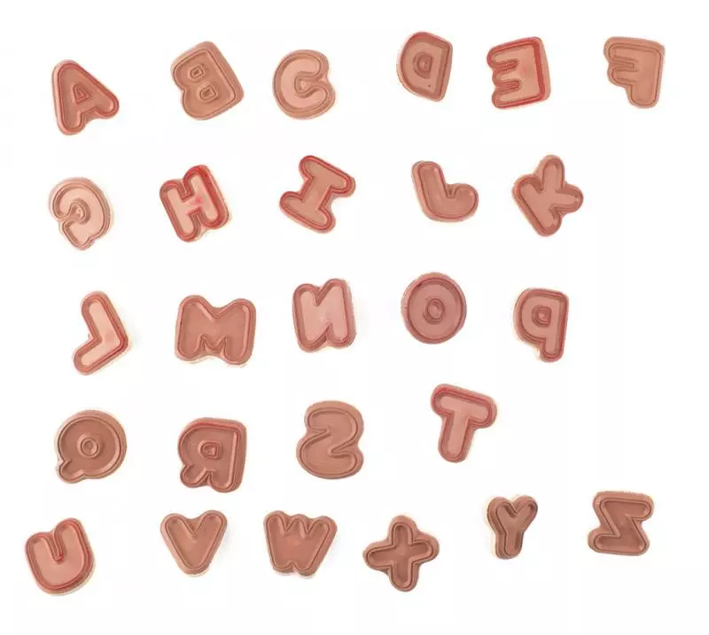 Woody Razítka/Puzzle ABC