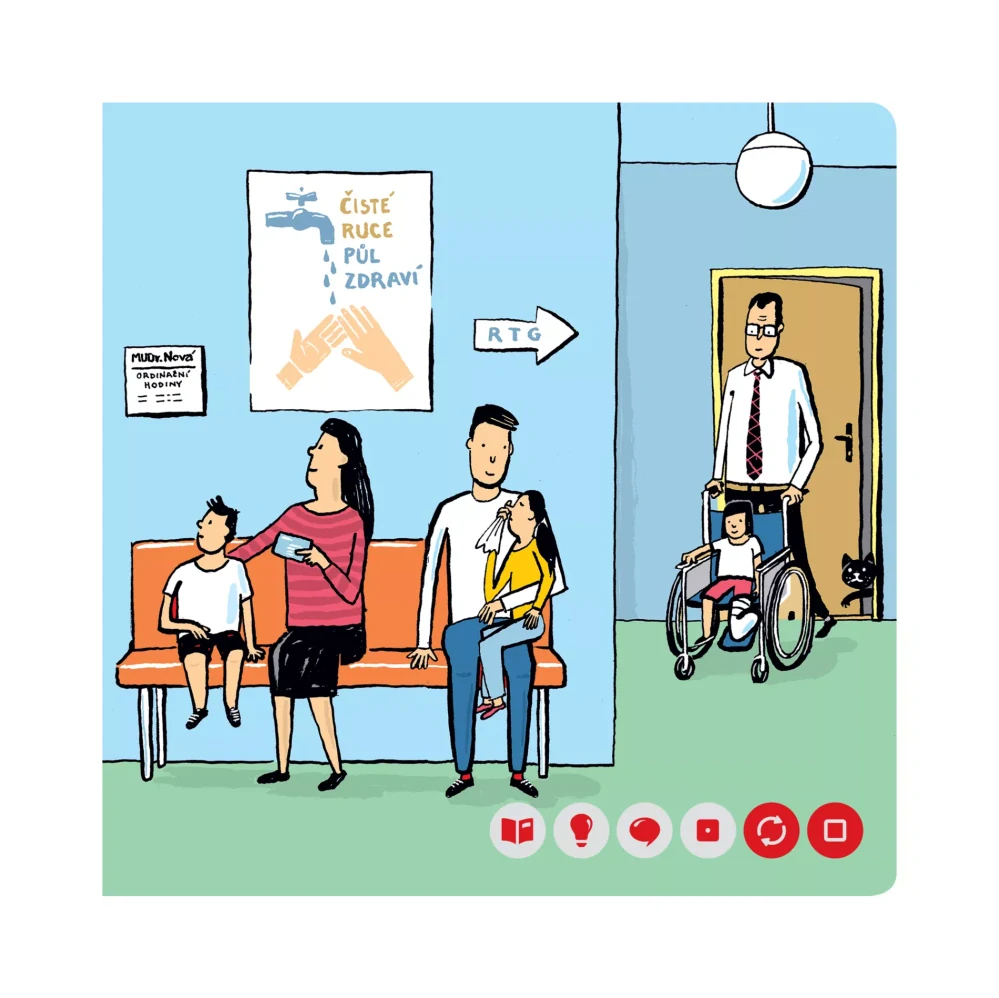 Albi Kouzelné čtení Minikniha povolání - Lékař