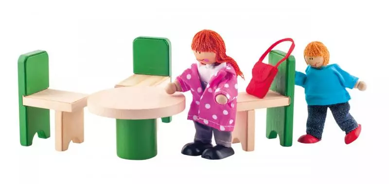 Woody Nábytek do domečku "Kuchyň s jídelnou"