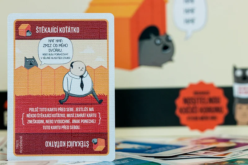 Asmodee Výbušná koťátka: Štěkající koťátka