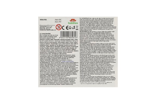 Teddies Auto RC pick up terénní plast 25cm 2,4GHZ na baterie šedo-zelený v krabici 32x14x18cm