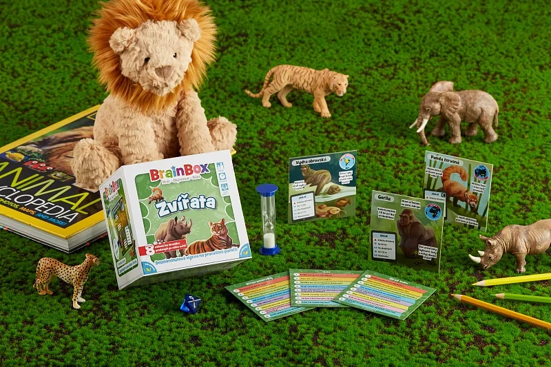 Asmodee BrainBox - zvířata