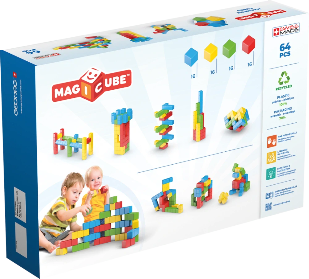 Geomag Magicube Creative 64 dílků