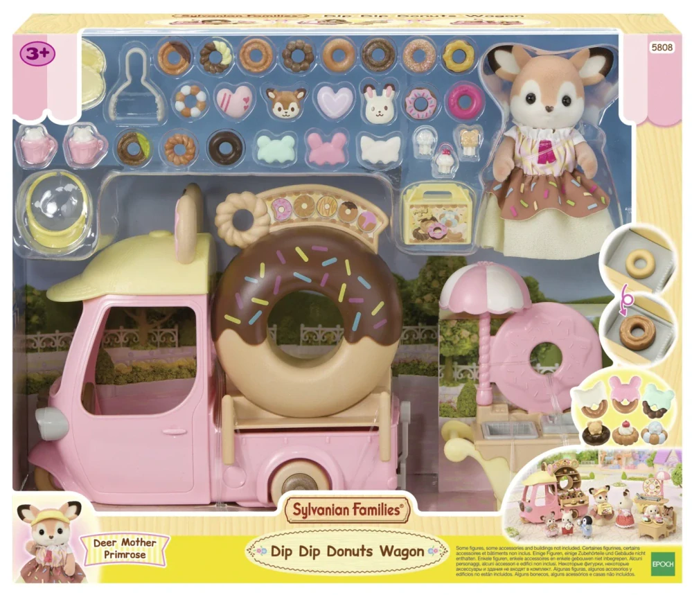 Sylvanian Families Pojízdný stánek s Donuty