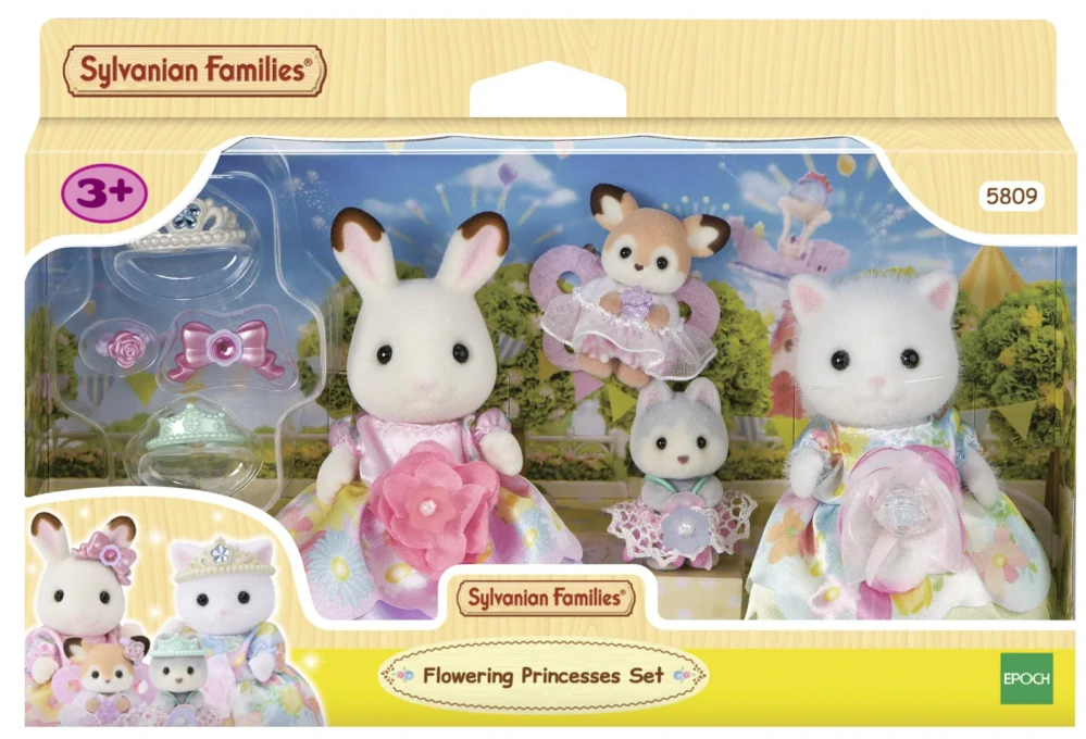 Sylvanian Families Rodina květinové princezny