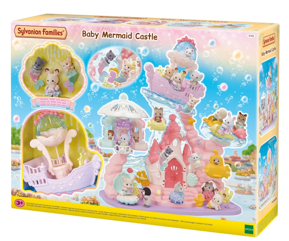 Sylvanian Families Velký palác Malých mořských víl