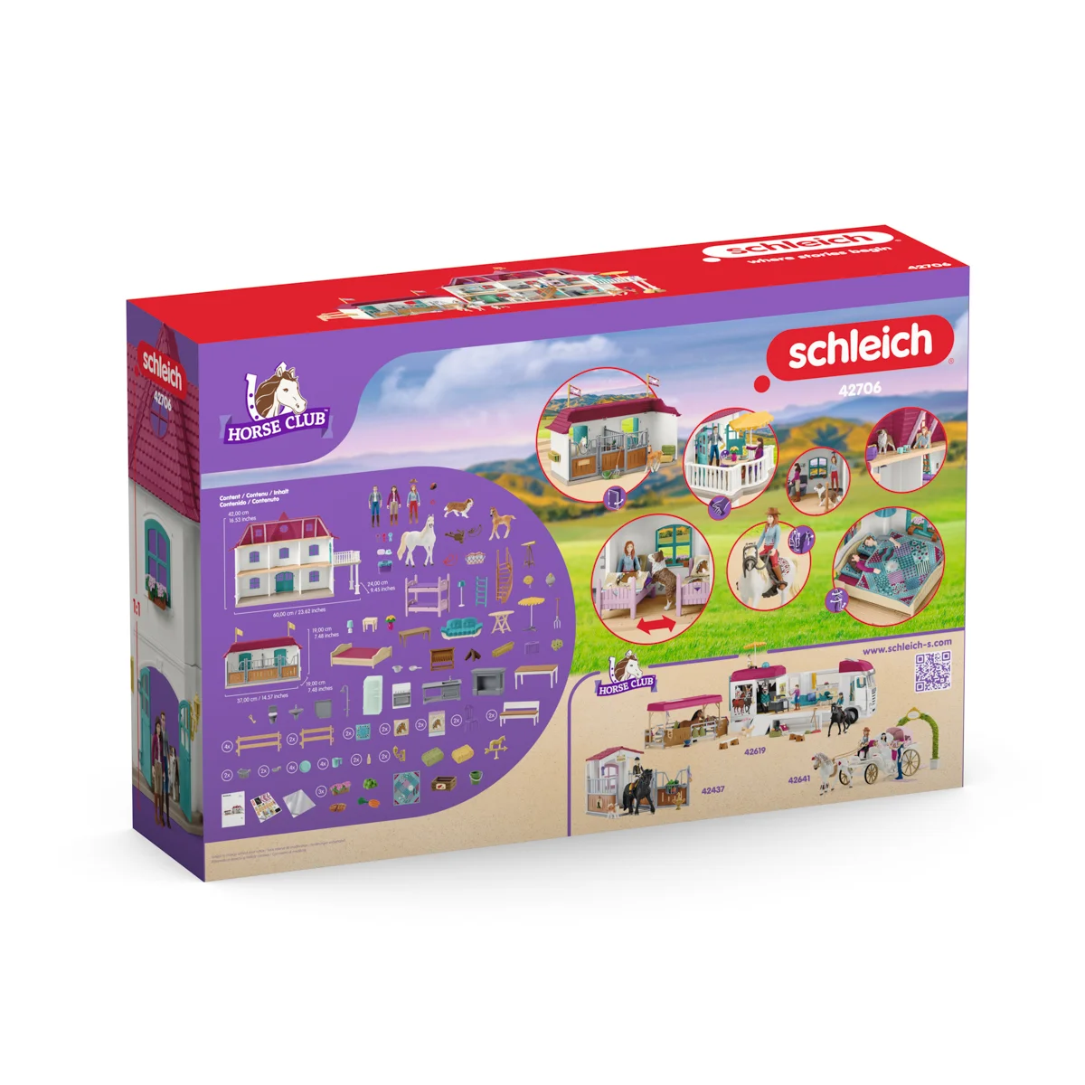 Schleich 42706 Venkovský dům a stáj u jezera
