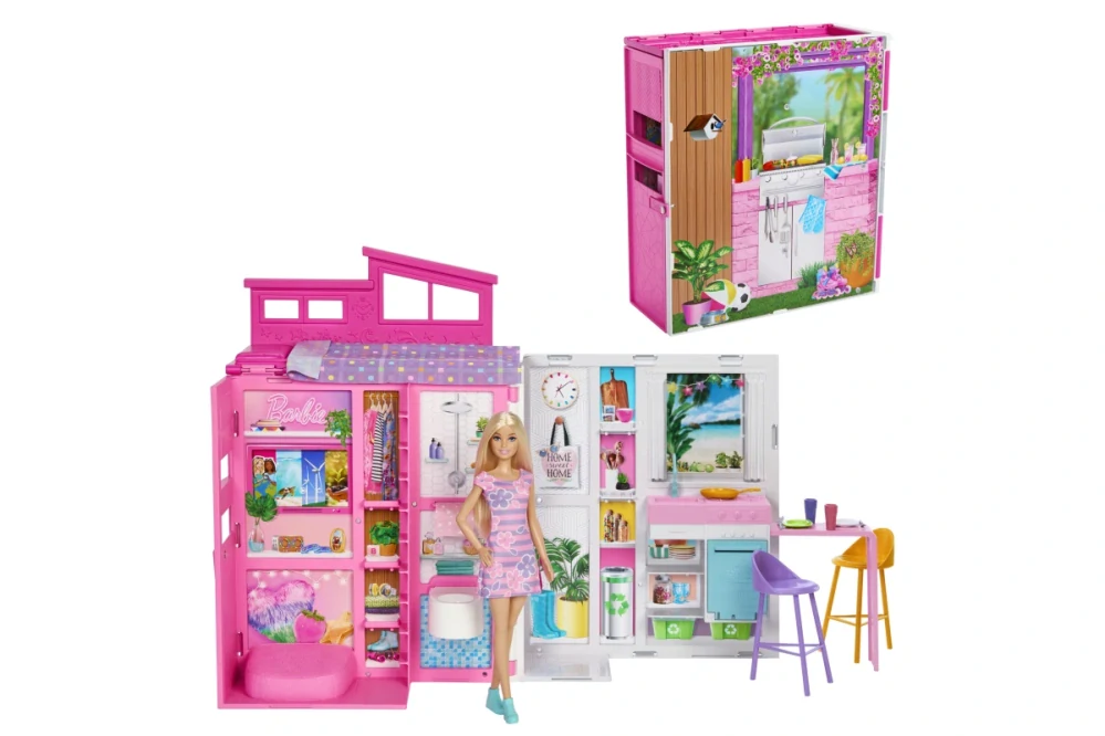 Mattel Barbie Domek s panenkou HRJ77