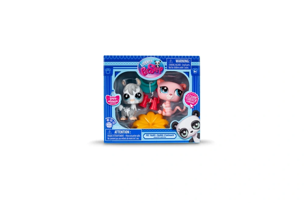 Littlest Pet Shop 2 figurky - 6 druhů assort