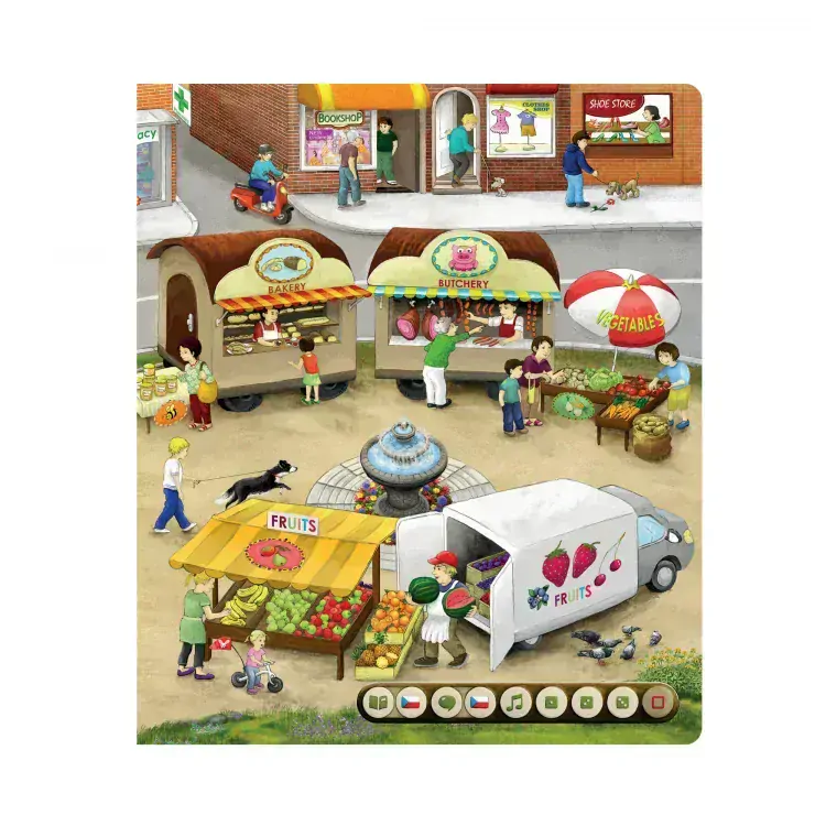 Albi Kouzelné čtení KNIHA HRAVÁ ANGLIČTINA