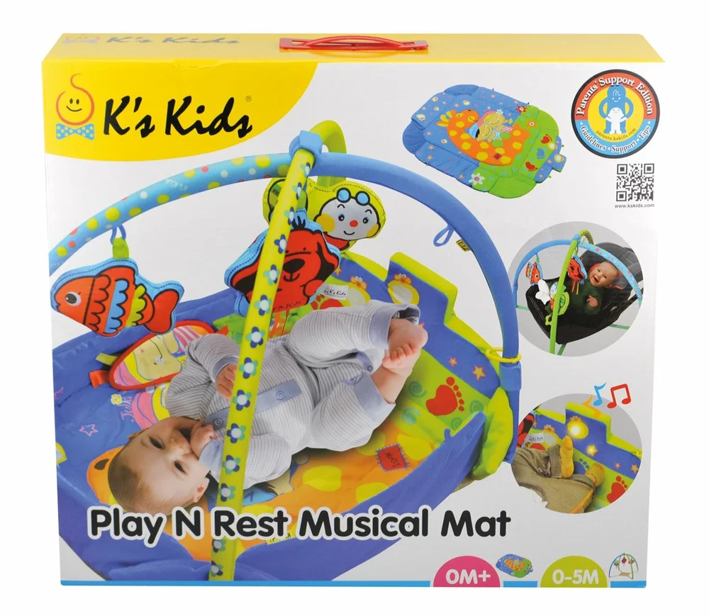 K's Kids Hrací deka s hrazdičkou