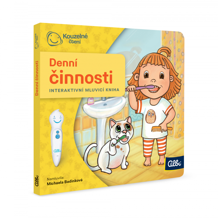 Albi Kouzelné čtení MINIKNIHA - DENNÍ ČINNOSTI