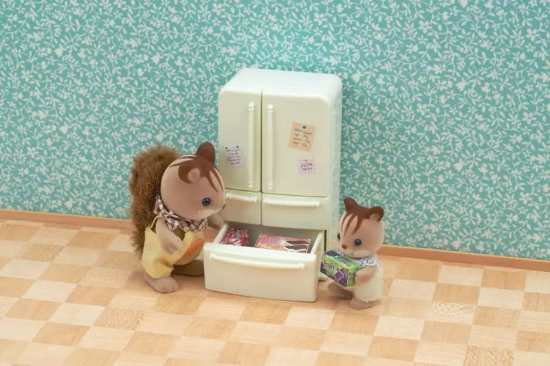 Sylvanian Families set - kuchyňská linka s ledničkou