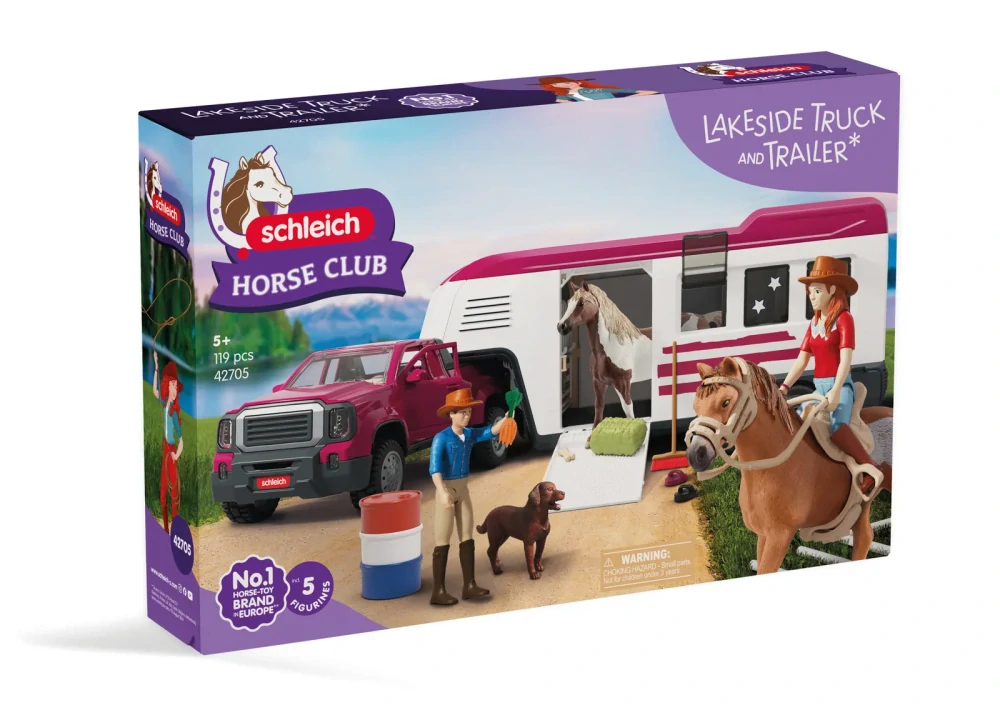 Schleich 42705 Auto Lakeside s přívěsem