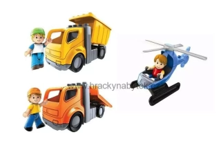 Mega Bloks Mini Blok Town set Odtahové auto